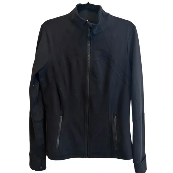 Lululemon Define Black Jacket Size 12 - Picture 1 of 8